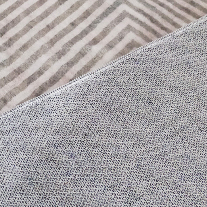 Pam Grey Machine Washable Area Rug - Rugs Fab Habitat