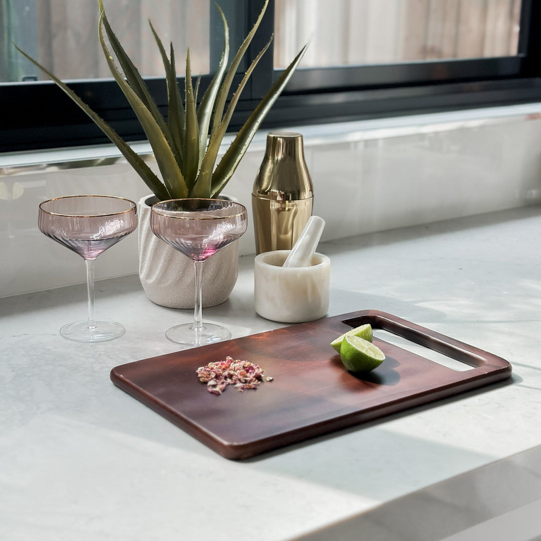 Alloco Mango Wood 40x25 cm Serving Board - Serving Boards Fab Habitat