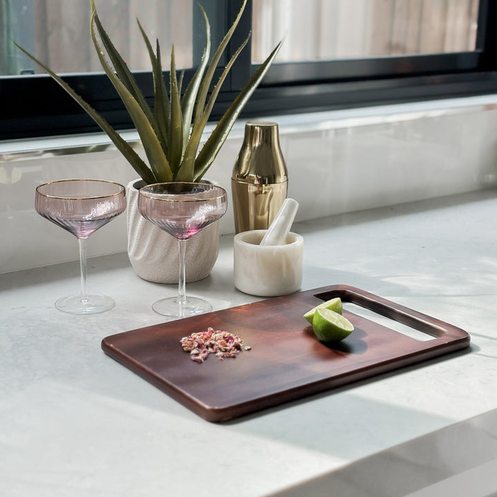 Alloco Mango Wood 40x25 cm Serving Board - Serving Boards Fab Habitat