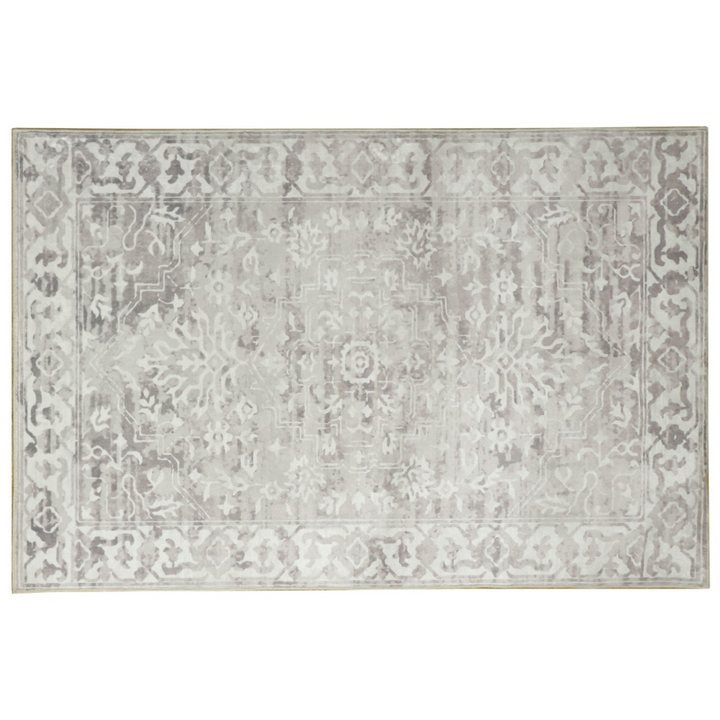 60 Cm X 180 Cm Shay Beige Machine Washable Non Slip Kitchen Mat - Fab Habitat , Machine Washable Kitchen Mats, [product_size],
