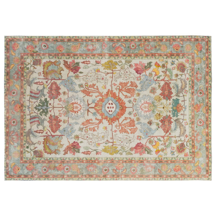 60 Cm X 180 Cm Vama Multicolour Machine Washable Non Slip Kitchen Mat - Fab Habitat , Machine Washable Kitchen Mats, [product_size],