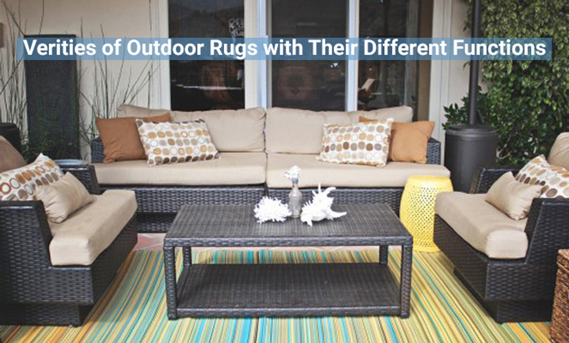 Verities of Outdoor Rugs with Their Different Functions
