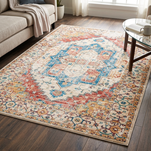 Multi Coloured Rugs