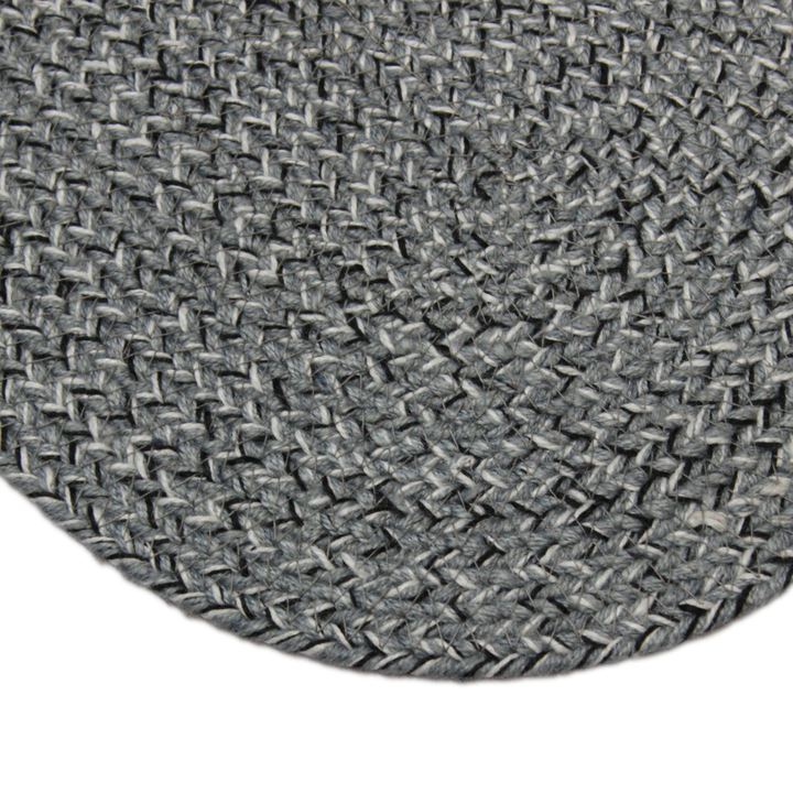 Hazel Grey Oval PET Placemats