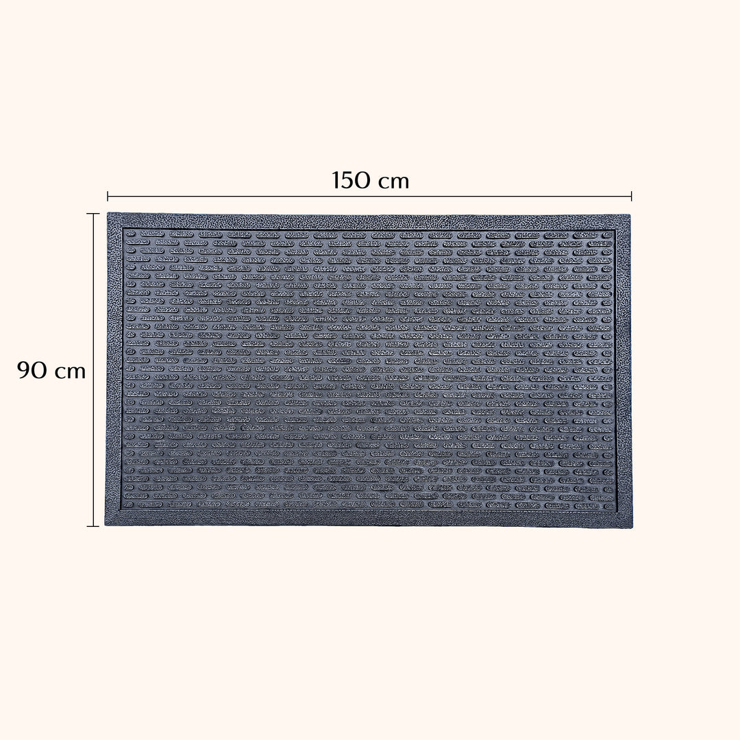 Capsule Rubber Doormat - Fab Habitat , Doormats, [product_size],