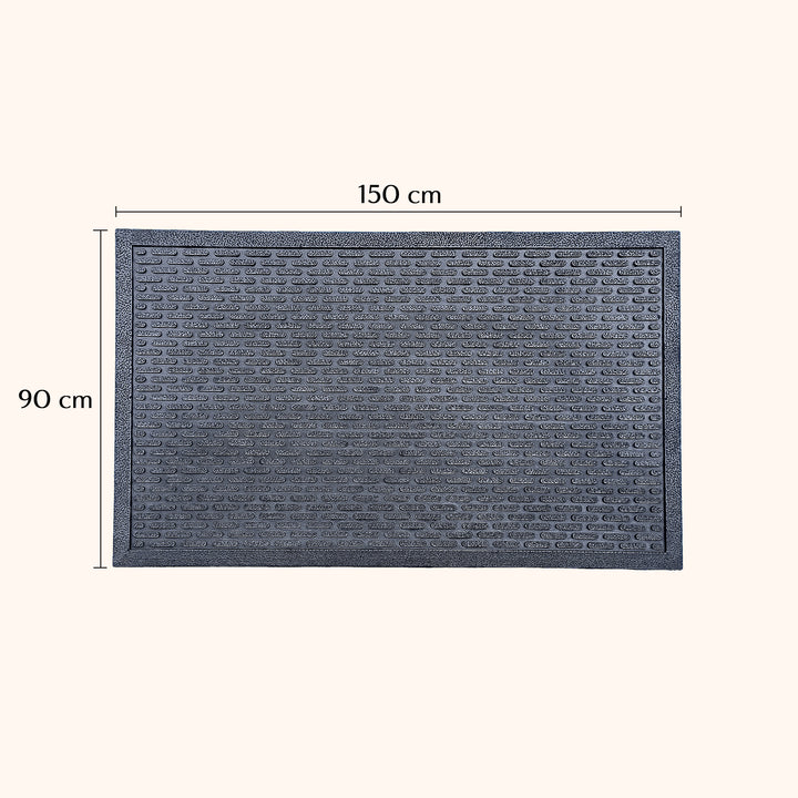 Capsule Rubber Doormat - Fab Habitat , Doormats, [product_size],