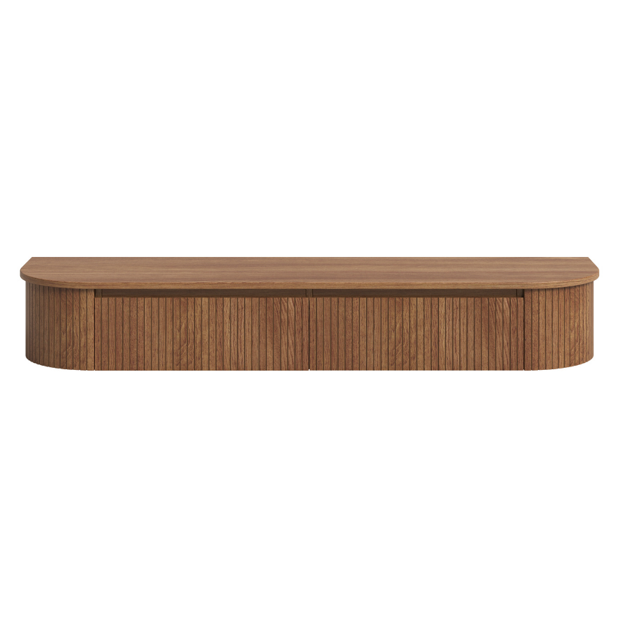 Reet Walnut Floating TV Unit – 160cm