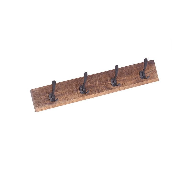 Ursa 60cm Wood And Metal Wall Hook - Fab Habitat , Wall Hooks, 