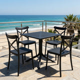 Santacruz Black Outdoor Table