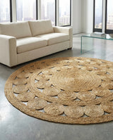 Mehak Round Jute Rug