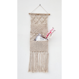 Brong macrame book holder with dual pockets – Buy online in Australia