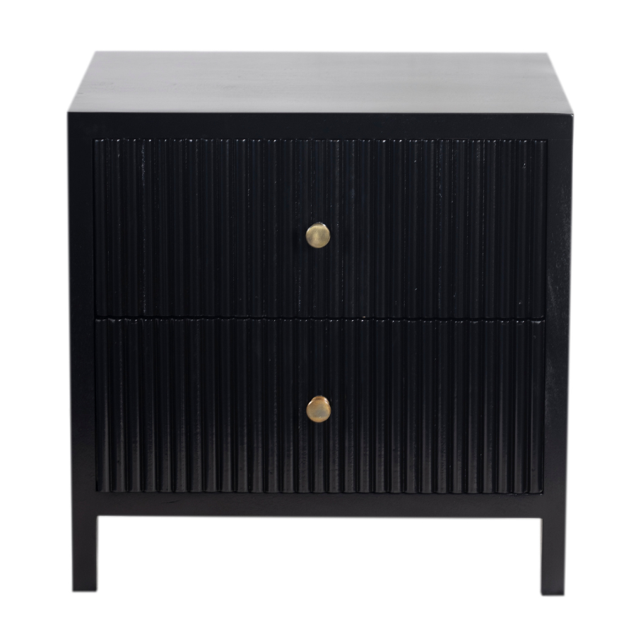 Front view of Byron natural console table with drawers – 120x35cm – shop online in Australia