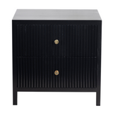 Front view of Byron natural console table with drawers – 120x35cm – shop online in Australia