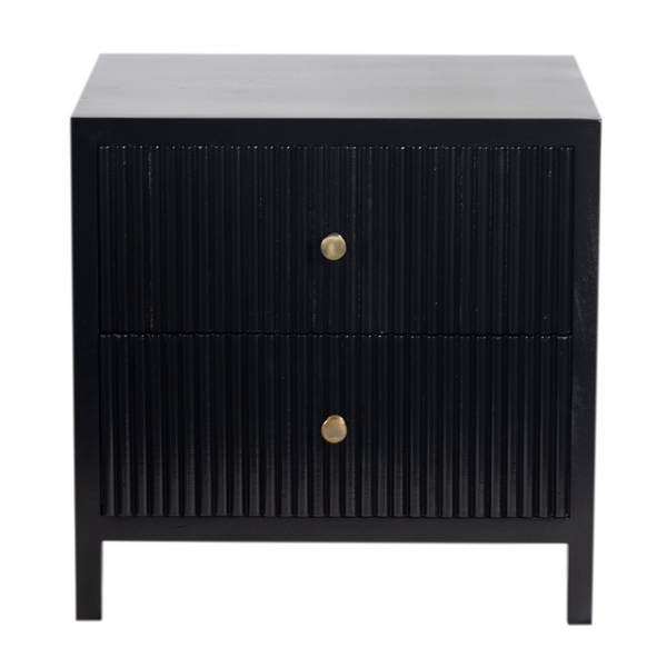 Front view of Byron natural console table with drawers – 120x35cm – shop online in Australia
