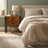 Astra 2 Drawer Side Table