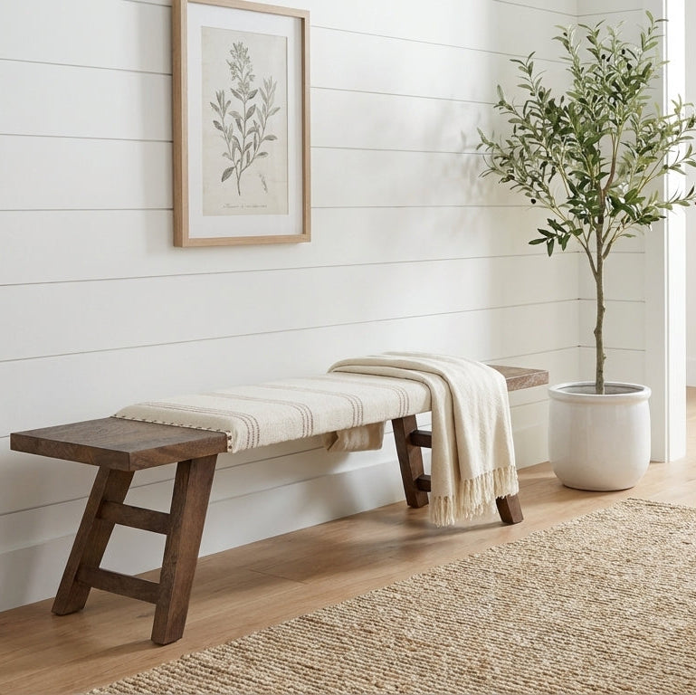 Landour Solid Wood Bench Seat - 150cm
