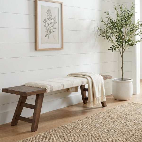 Landour Solid Wood Bench Seat - 150cm