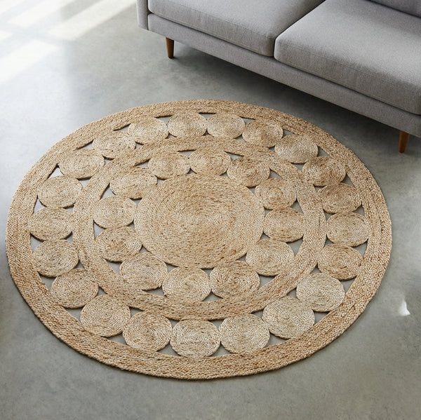 Mehak Round Jute Rug