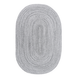 Side Angle of Tula Grey Rug – Distressed Design 160x230 cm – Shop in Australia