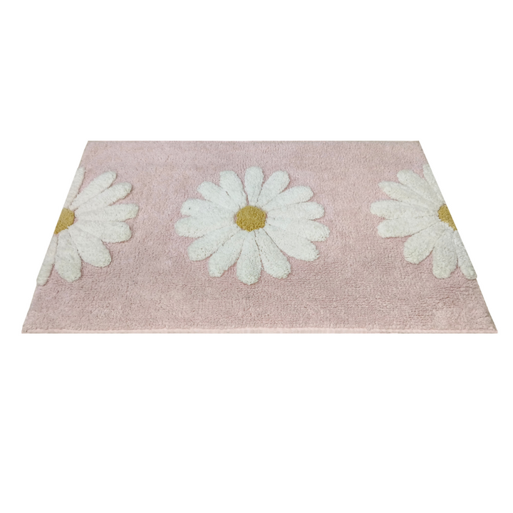 50x80cm Woodcliff Pink 100% Bathroom Mats
