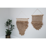 Bohemian macrame wall hanging – Ringmo with jute detail, online Australia