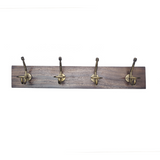 Columba 60 cm Wood And Metal Wall Hook - Fab Habitat , Wall Hooks,