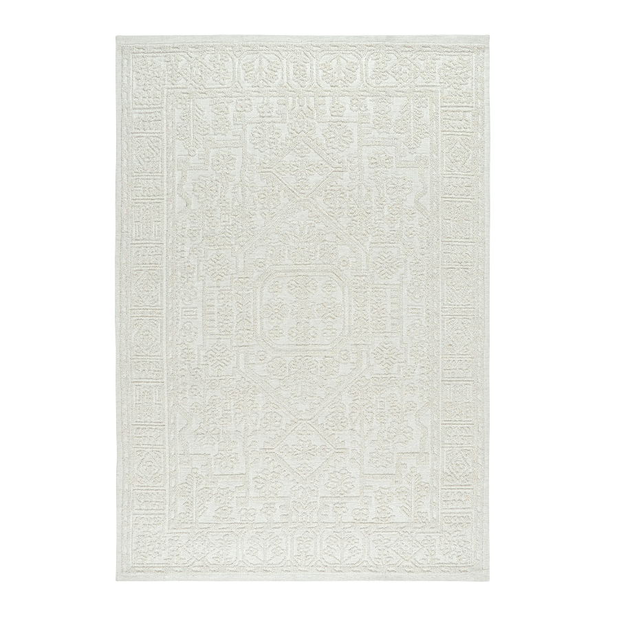 Jay Ivory 100% Wool Rug