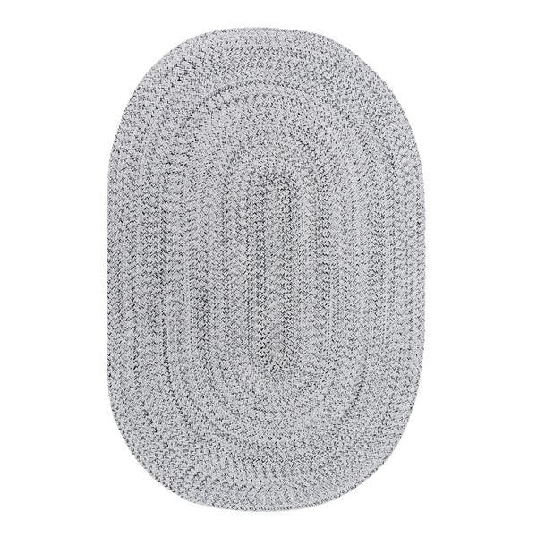 Side Angle of Tula Grey Rug – Distressed Design 160x230 cm – Shop in Australia
