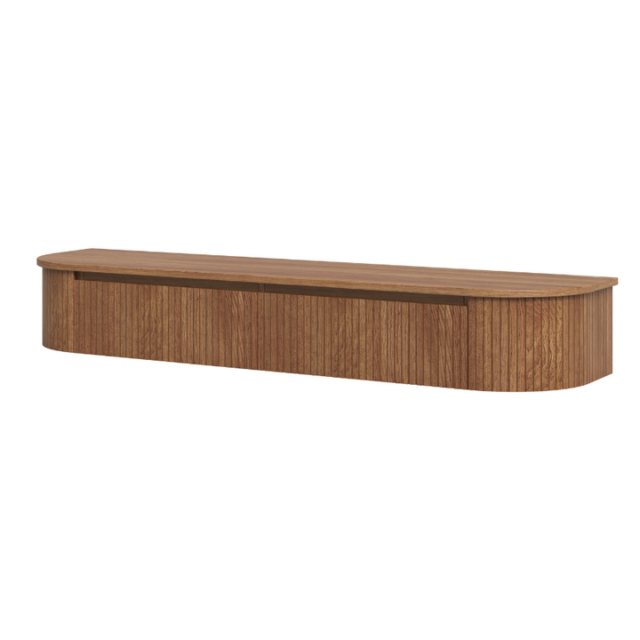 Reet Walnut Floating TV Unit – 160cm