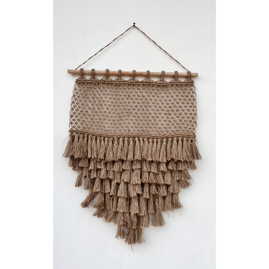 Rectangular jute rug for indoor spaces – natural colour – 150x210 cm – buy online in Australia – boho rug