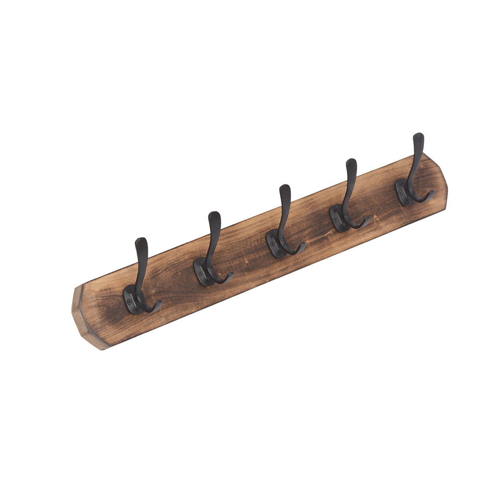 Caelum 60cm Wood and Metal Wall Hook - Fab Habitat , Wall Hooks, 