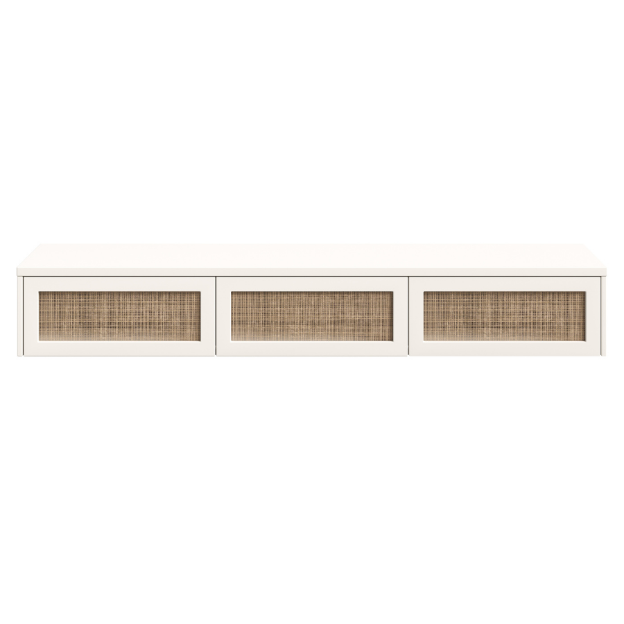 Arya White Floating TV Unit – 160cm