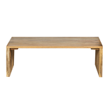 Brera Natural Wooden Slatted Coffee Table