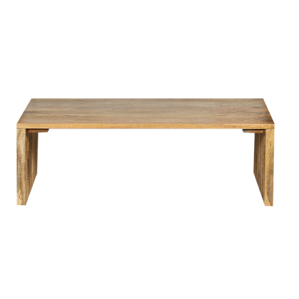 Brera Natural Wooden Slatted Coffee Table