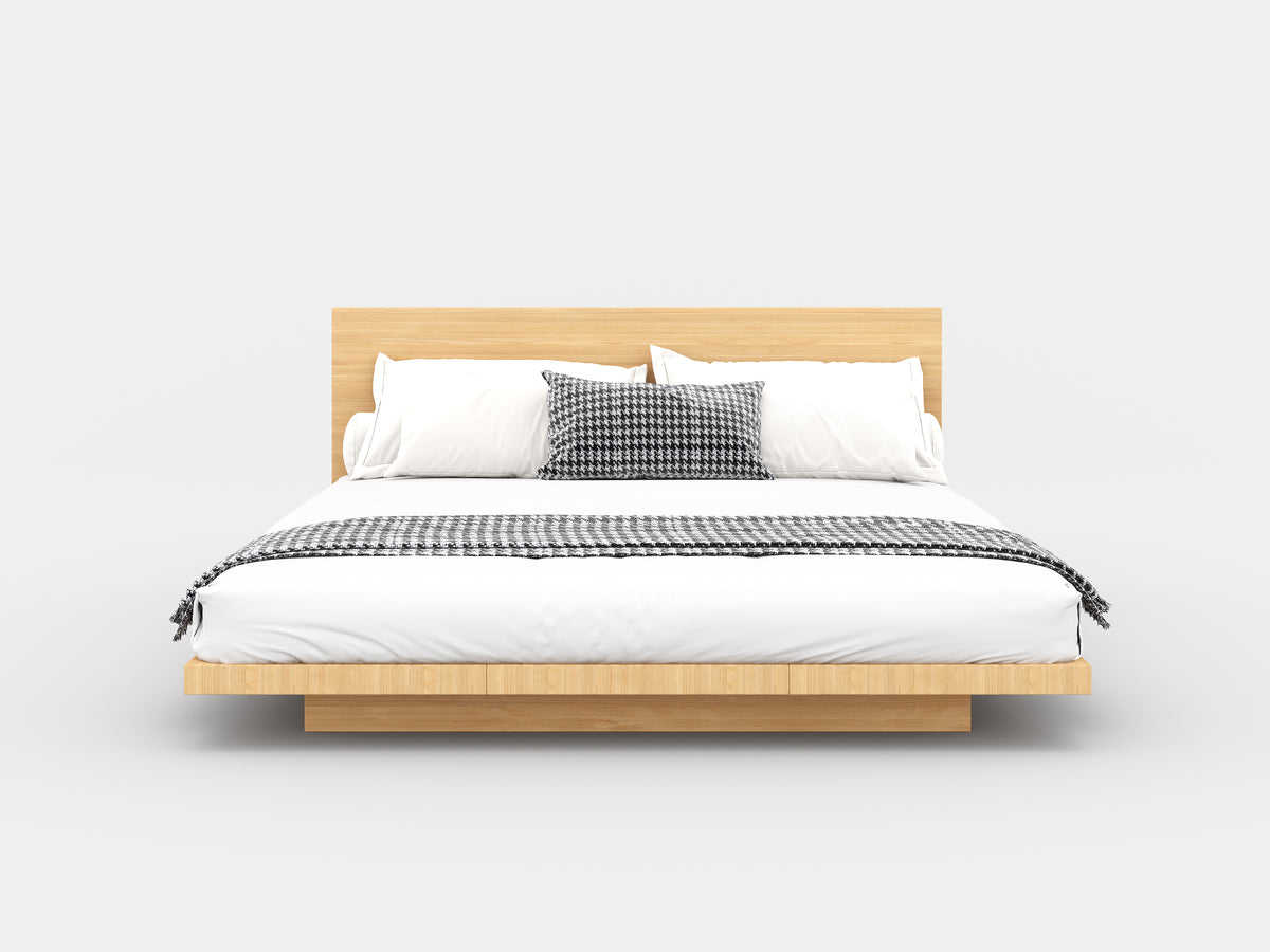 Fuji Queen Bed Natural