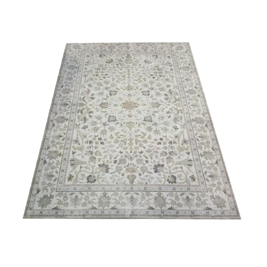 Dhruv Multicoloured Distressed Machine Washable Rug