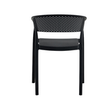 Shop Santacruz Black Outdoor Chair