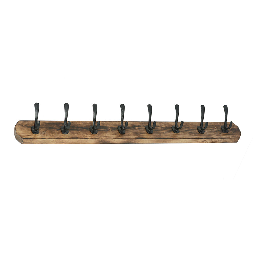 Caelum 90cm Wood and Metal Wall Hook - Fab Habitat , Wall Hooks, 