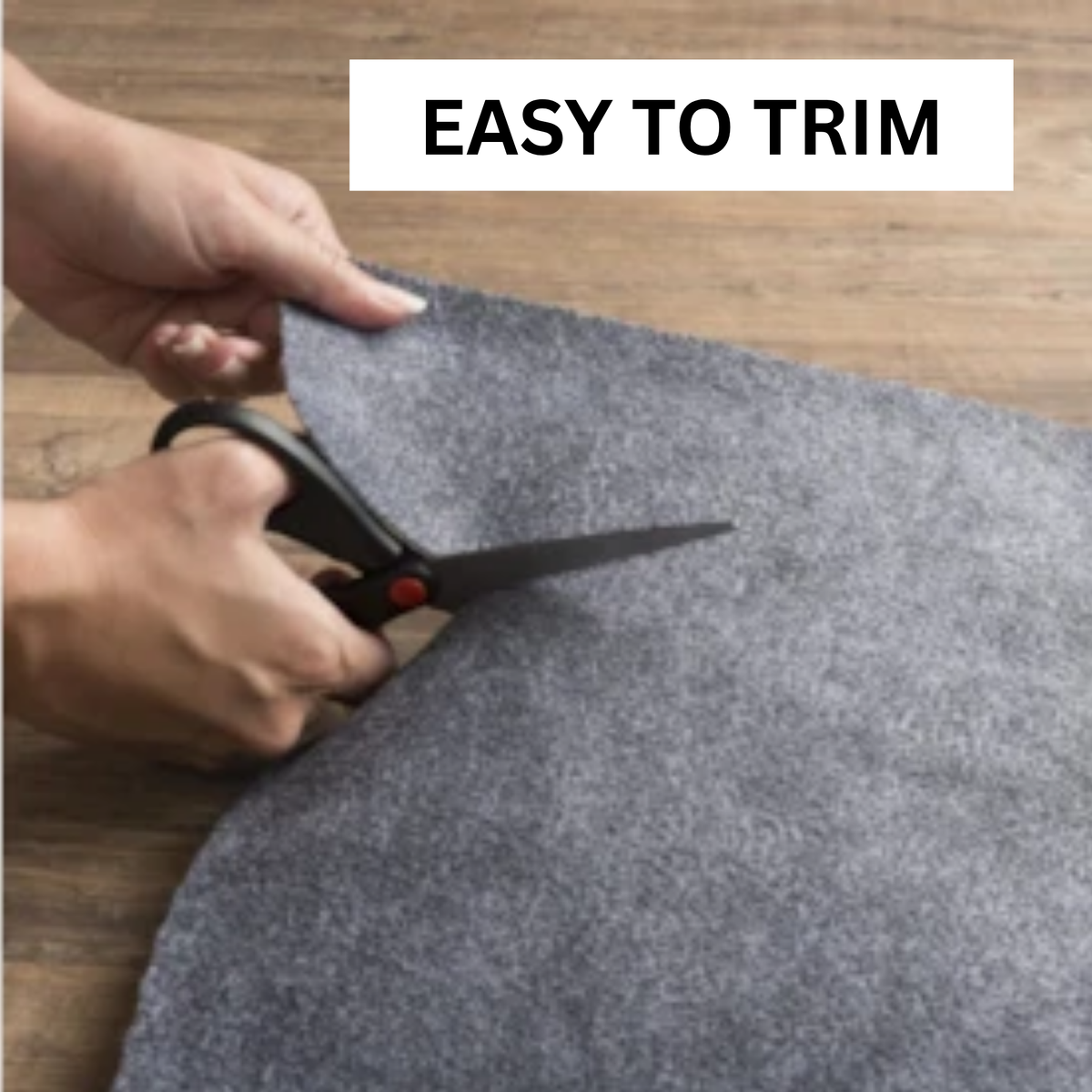 Felt Rug Underlay with Non-Slip Rubber Backing