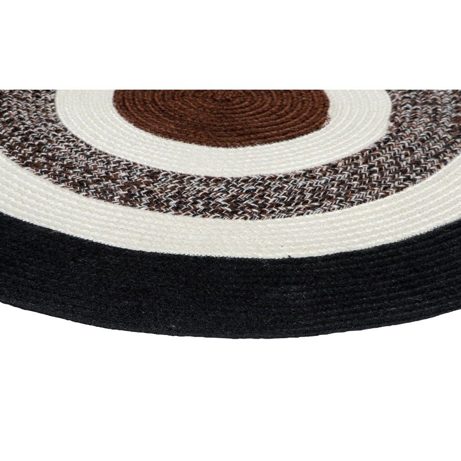Handcrafted Churchill round rug – 200 cm – natural jute – indoor floor mat – buy online in Australia