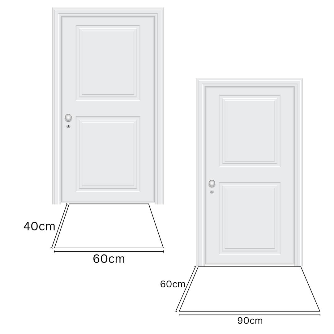 Buy rubber ramp door mat for doorways online in Australia - 90x60 cm