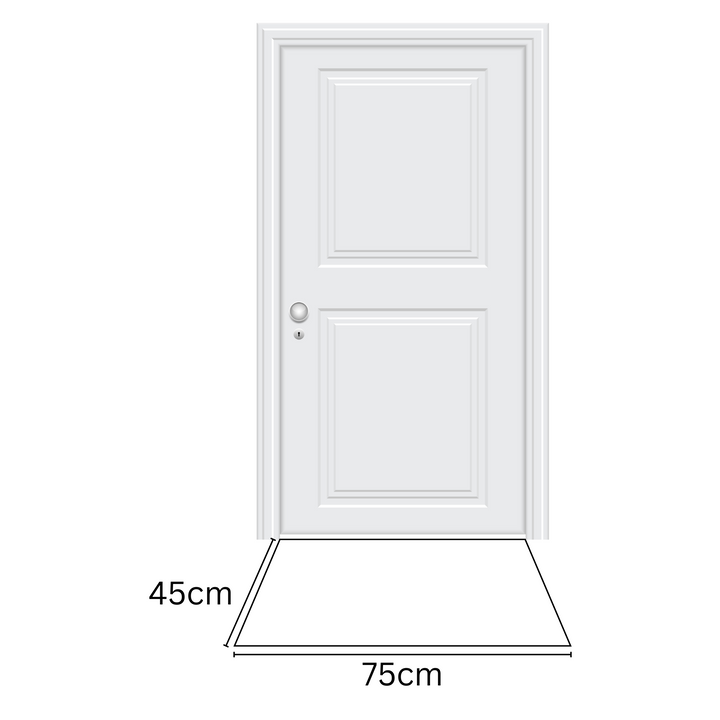 Small rectangle doormat 45x75 cm – beige and natural tones – buy doormats online in Australia