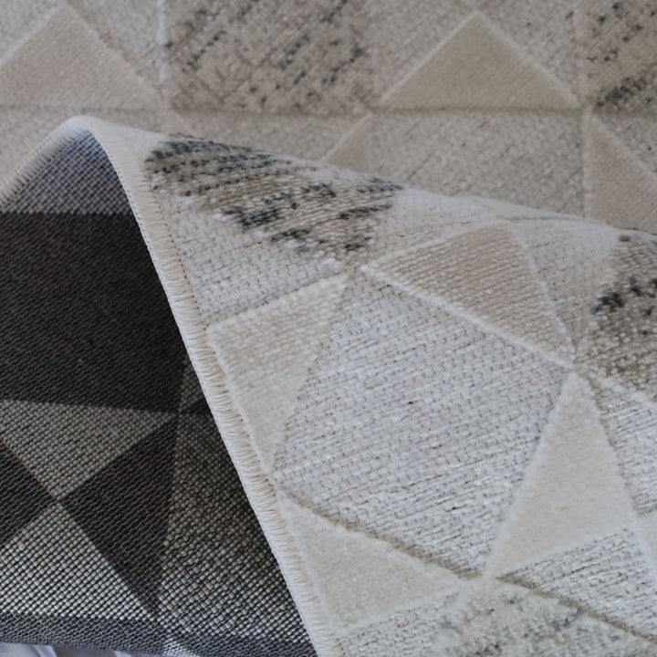 Kaamli Grey Indoor Outdoor Large Rug