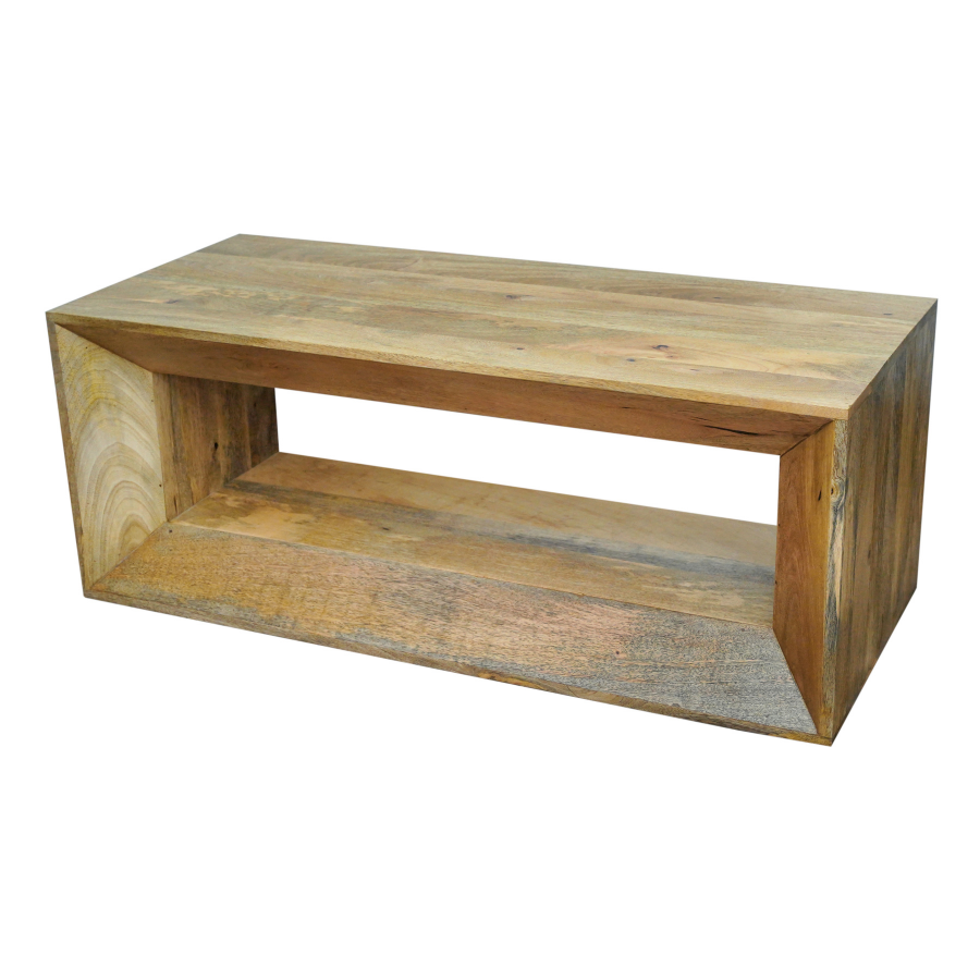 Khushi Natural Wooden Block Coffee Table