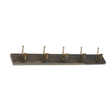 Columba 90 cm Wood And Metal Wall Hook - Fab Habitat , Wall Hooks, 