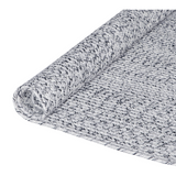 Flatlay of Tula Grey Rug – Minimalist Modern Rug – Buy in Australia