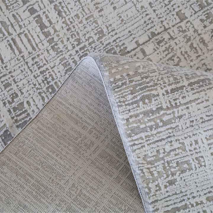 Amadeus Beige Modern Distressed Rug