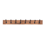 Ara 90cm Wood and Metal Wall Hook - Fab Habitat , Wall Hooks, 