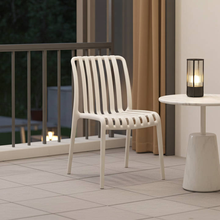 Bertioga Pearl Cream Outdoor Chair
