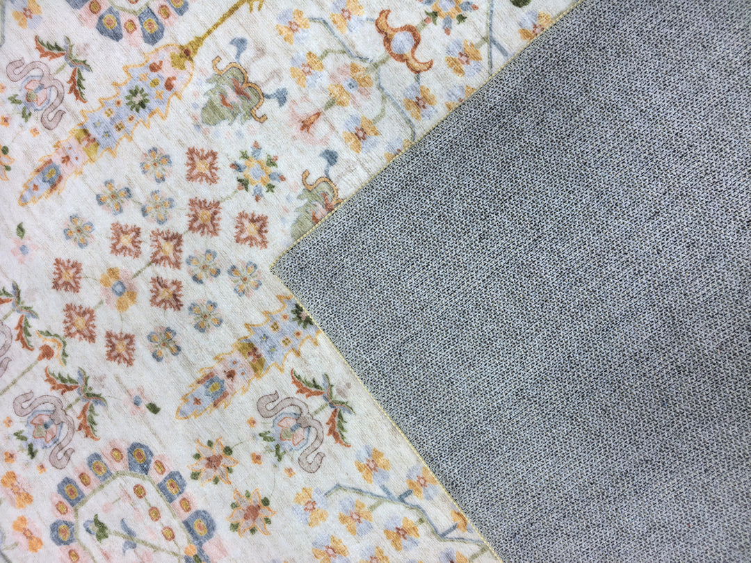 Hamilton Multicoloured Distressed Machine Washable Rug